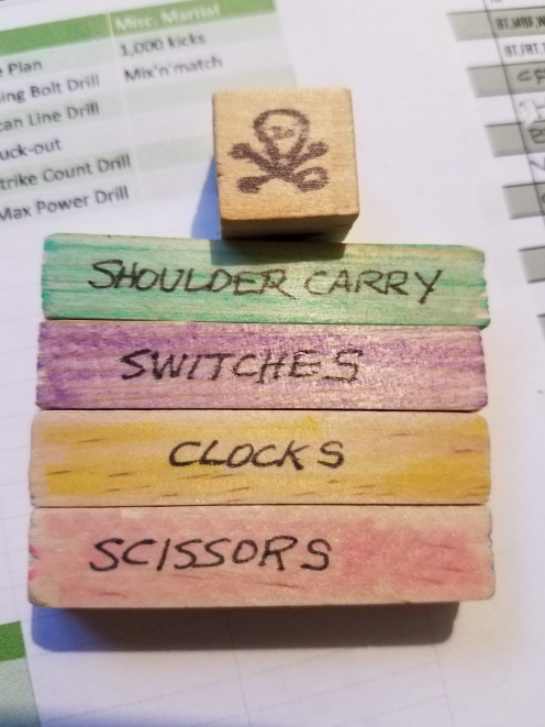 If you don't know what these exercises are, you probably should buy the associated programs -- available at https://www.mitch.store/?category=Dice